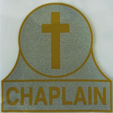 CHAPLAIN STICKER